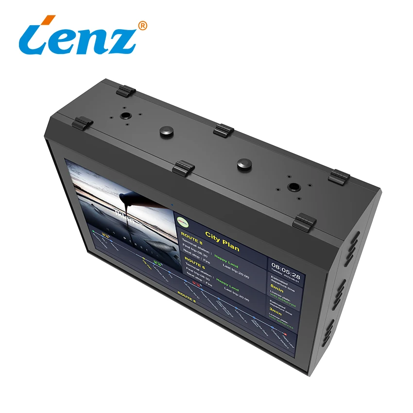 Hot Quality 43 Inch Digital LCD Passenger Information Display tft lcd display route information display
