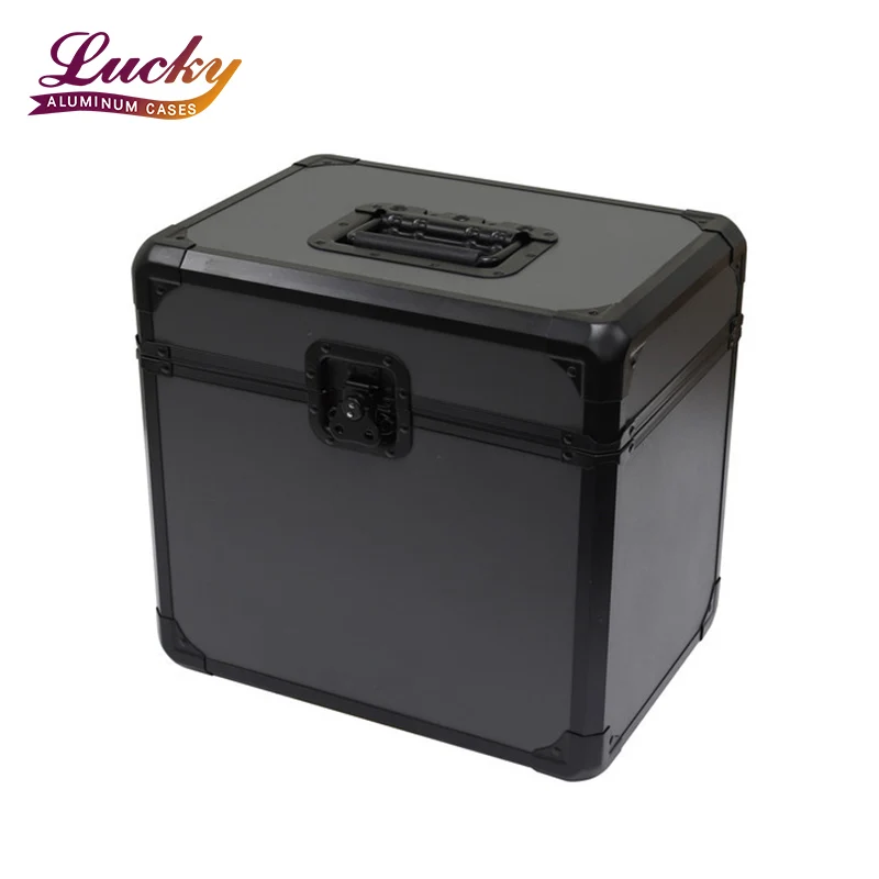 Vinyl and LP/Utility Carrying Case Aluminum Vinyl Record Case To Organizer The CD LP