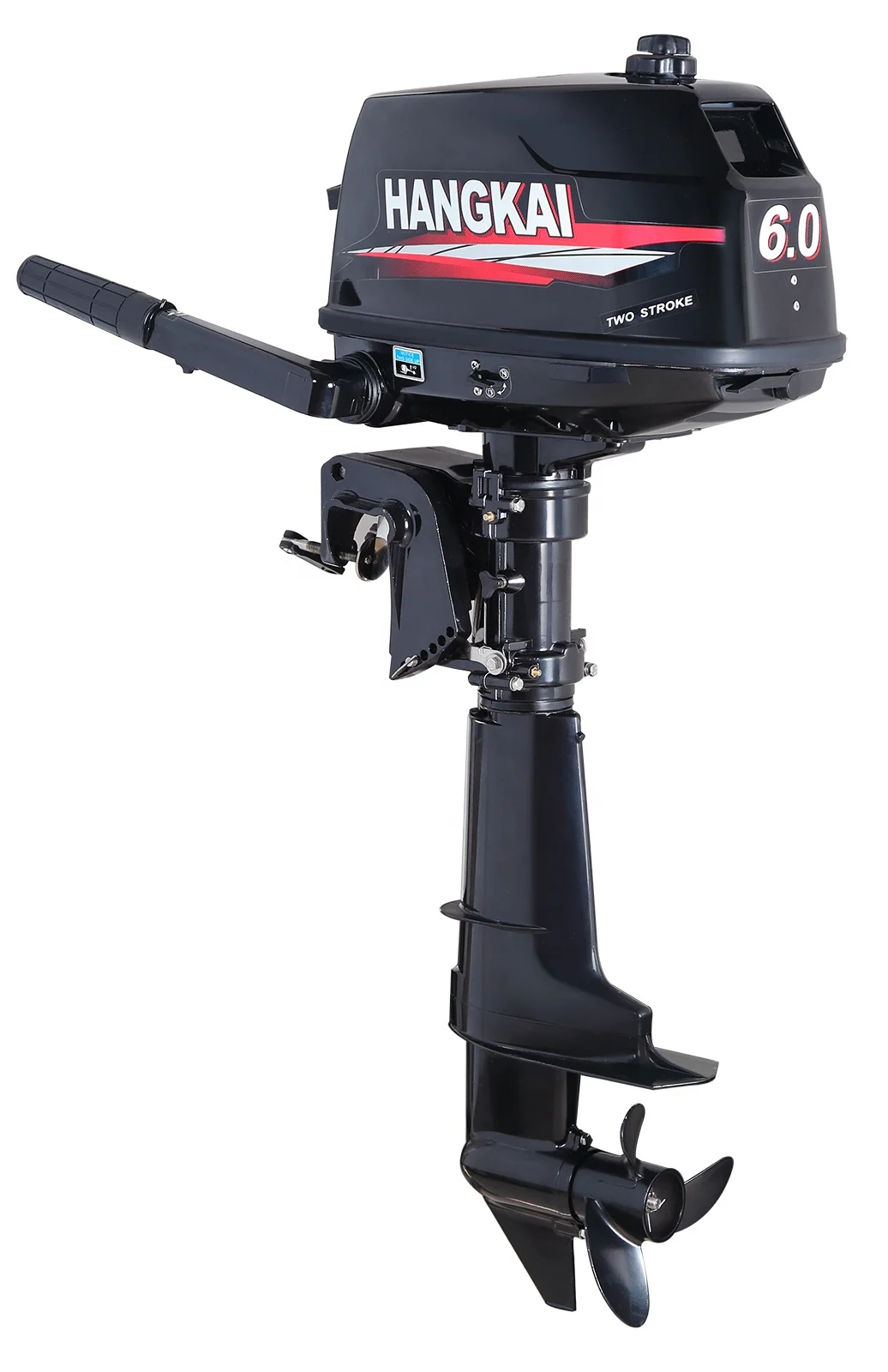 China 5hp 2-Stroke Petrol Boat Engine Outboard Motors HANGKAI