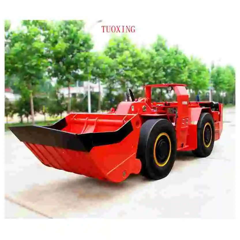 Yantai Tuoxing TC-200 2m*3 4WD Advanced Functionality Underground Diesel Power Mining Scooptram Competitive Price Pump Engine
