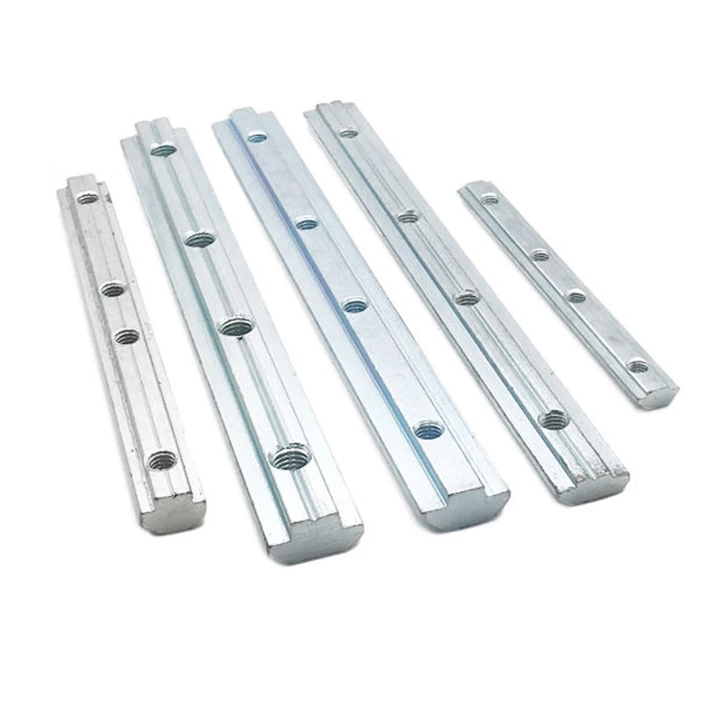 European standard 20 30 40 45 slot bar connector butt joint aluminum profile extension