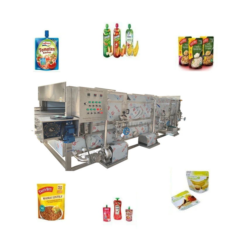 1500 Bottles/Hour pasteurization tunnel needed for beer can/bottle filling machine
