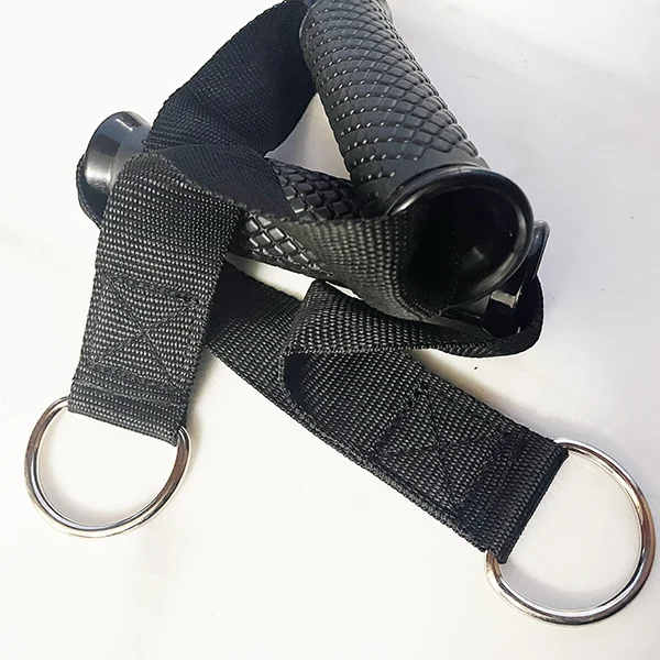 
ESINO Exercise Band Handles Replacement Fitness Strap Cable Machine Attachment Grips Pull Handles Bands Assemble 