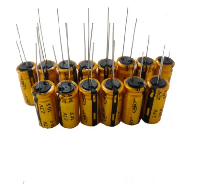 Супер конденсатор 2,7 В 10f 12,5*20 мм Farad конденсатор двойной слой Суперконденсатор