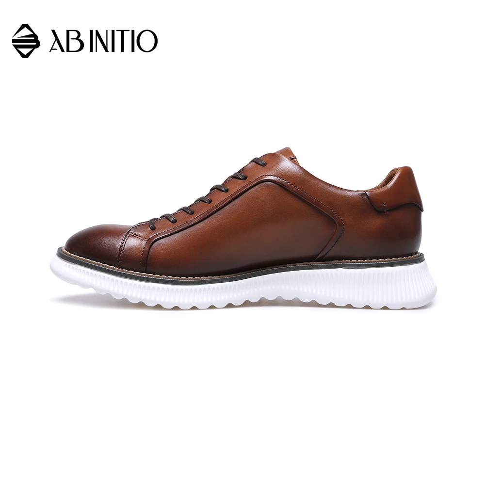 
High quality handmade formal leather casual sport shoes for men 