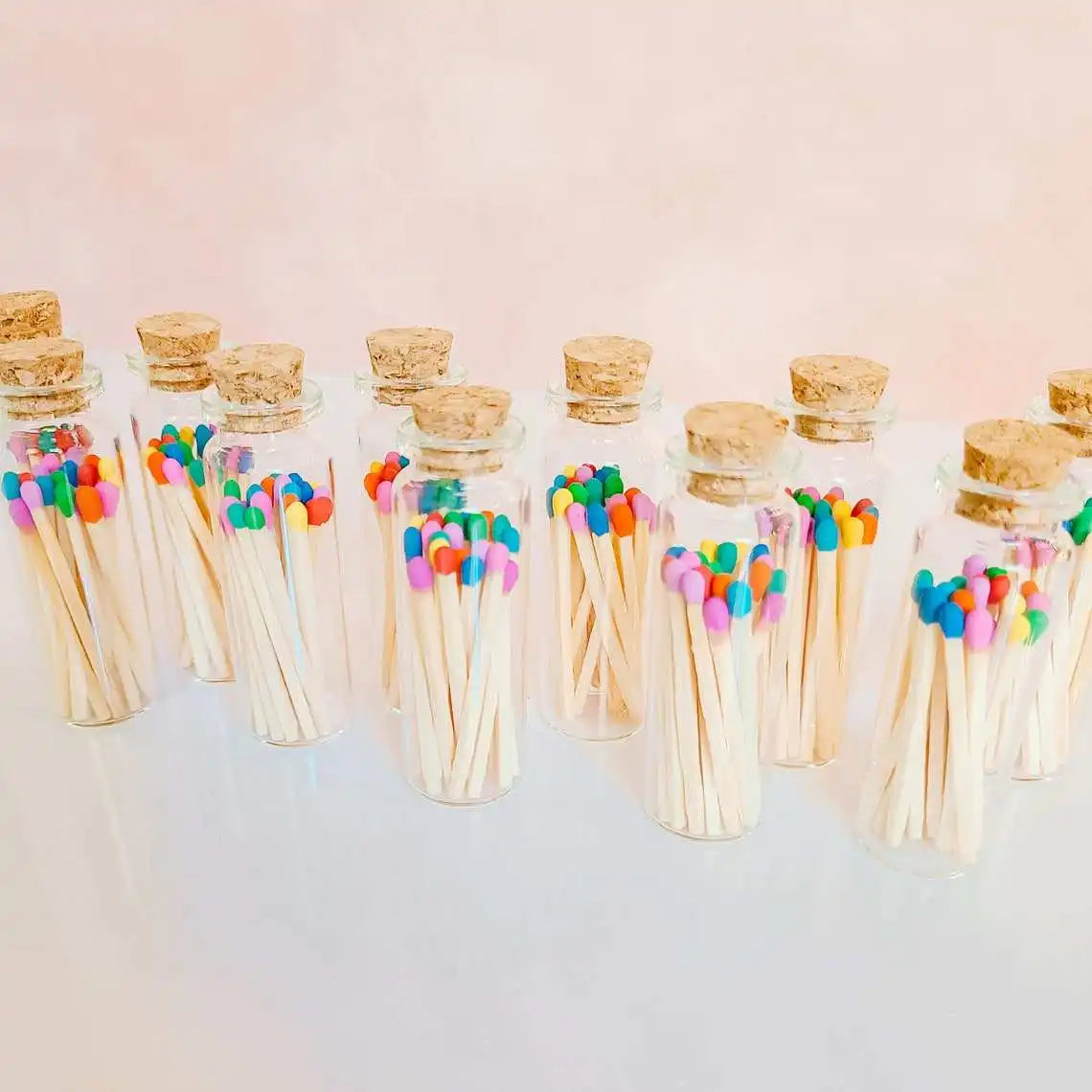 Personalized Decorative Packing Large Household Matches Tube Candle Matches   For Candles Wholesale Long Custom Matches