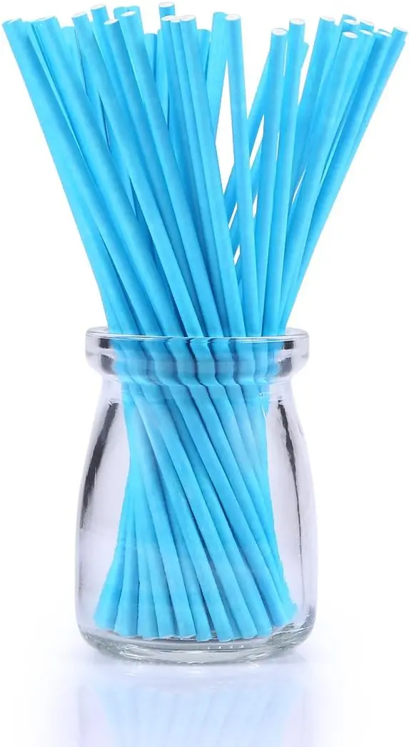 DIY Round Wedding Lollipop Cake Pops Making Tools, colorful Lollipop Sticks