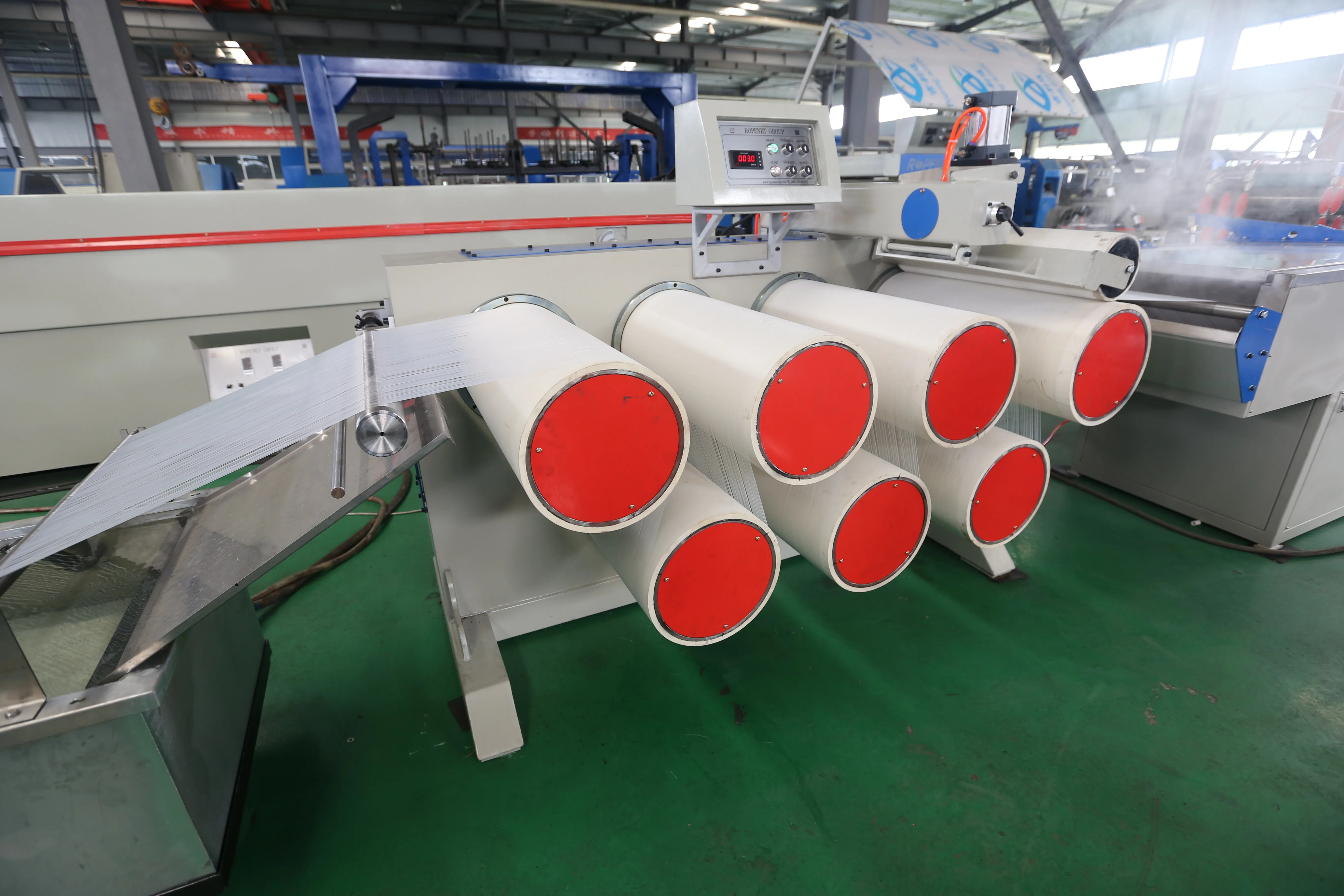 High quality PP PE PET multifilament yarn extruder machine plastic rope filament making machine