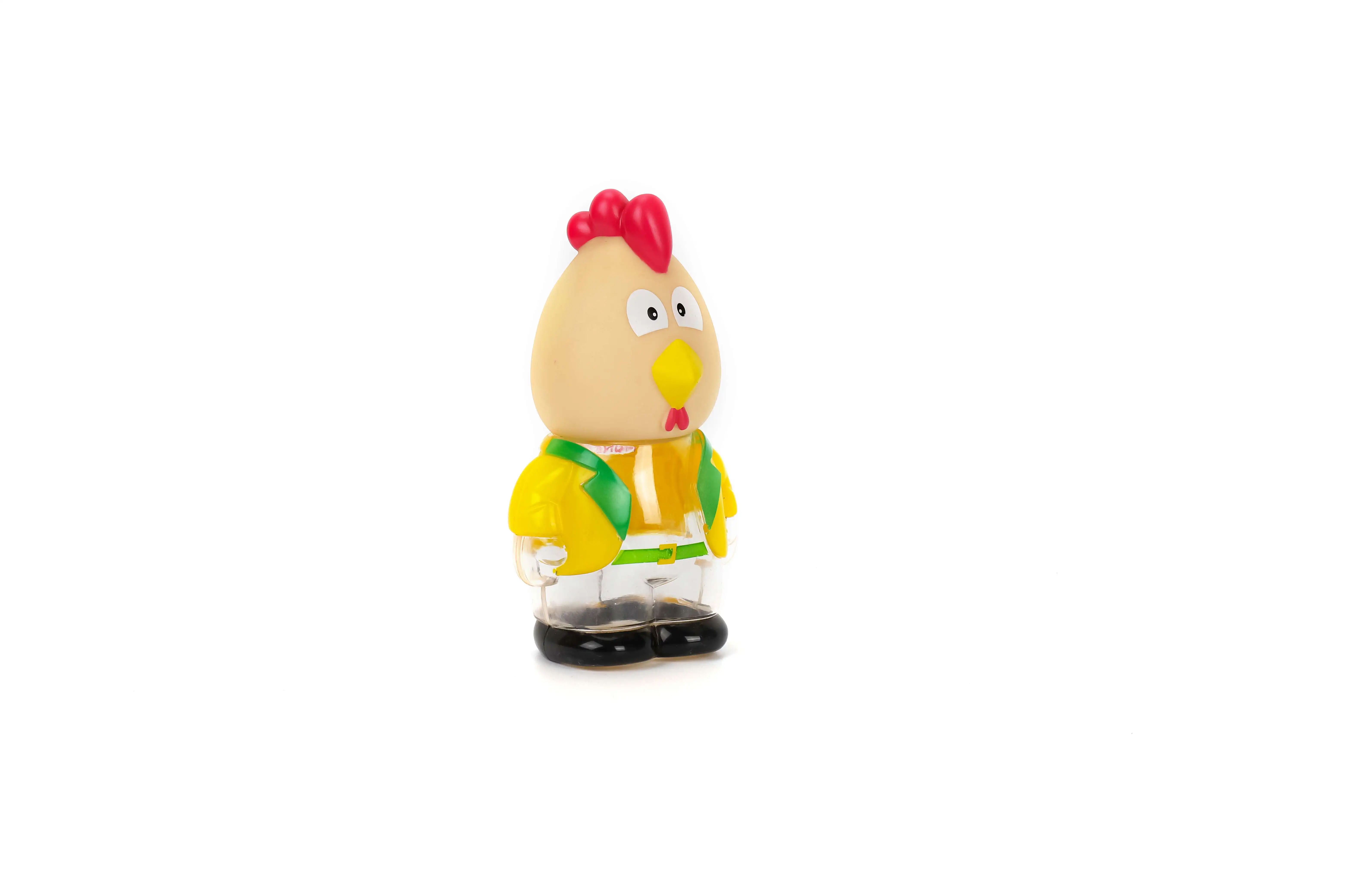 Cute Cartoon Chicken Candy Box Plastic Craft Pvc Christmas Party Craft Ornaments Accessory Children Toy Gift