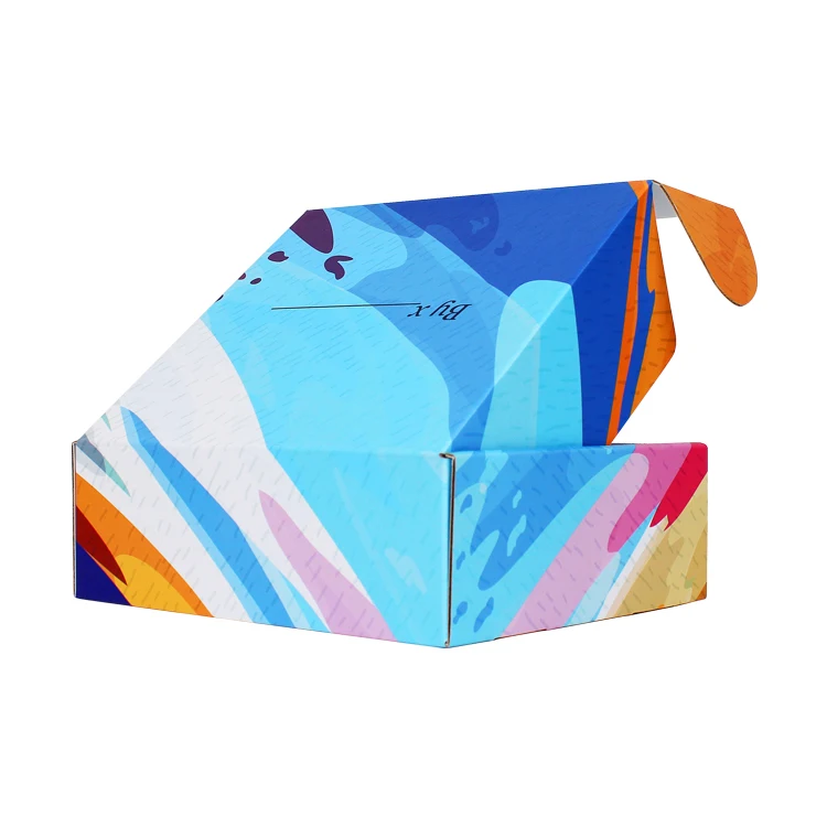 Low MOQ pink printed mailer boxes bespoke corrugated packaging box Karton boite caja custom mailer gift box cardboard corrugated