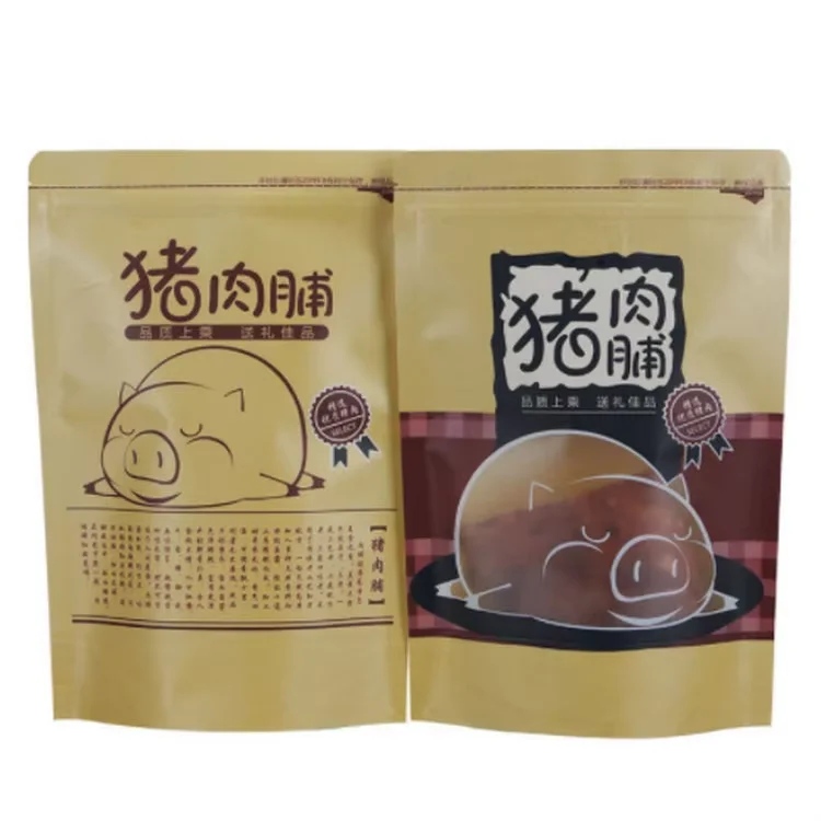 Custom Logo Food Grade Plastic Aluminum Foil Coffee Bag Stand up Kraft Paper Zip Doypack with Gravure Printing Surface solution