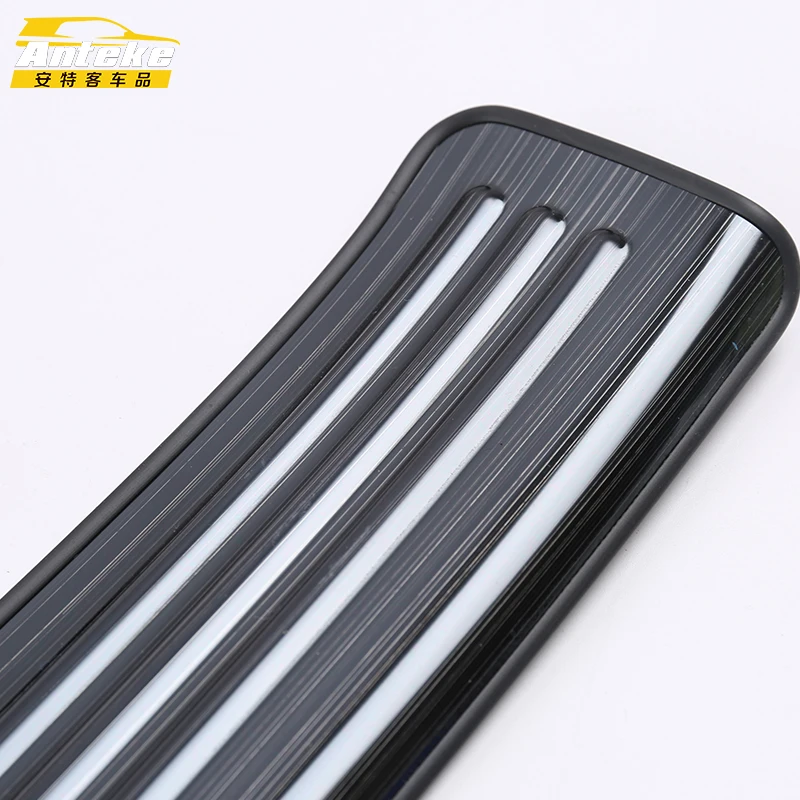 Anteke Stainless Steel Door Sill Scuff Plate For 2019 Passat Car Accessories