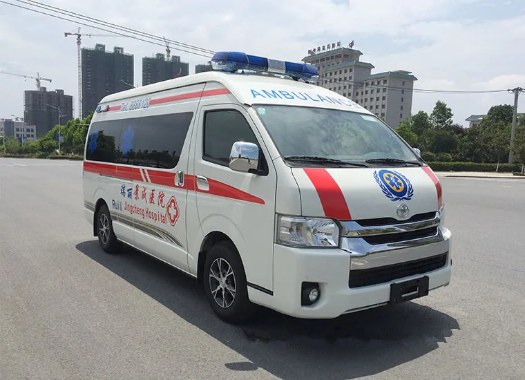Hospital ICU Doctor Car Mobile Ambulance Rescue Vehicle