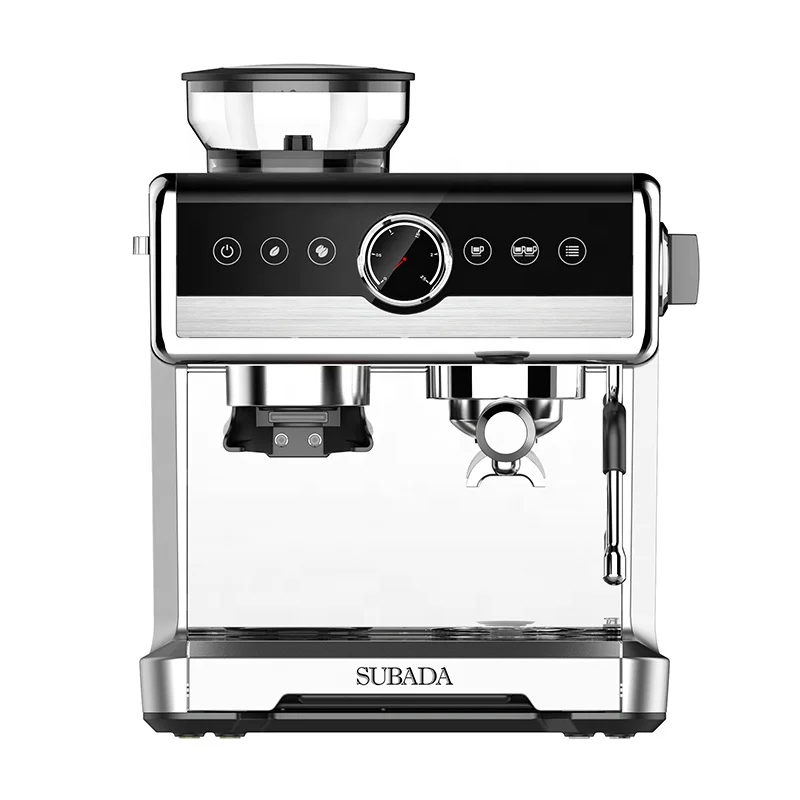 Машина для приготовления кофе на заказ автоматическая машина порошка эспрессо 3 в 1 кофеварка с измельчителем вспениватель молока