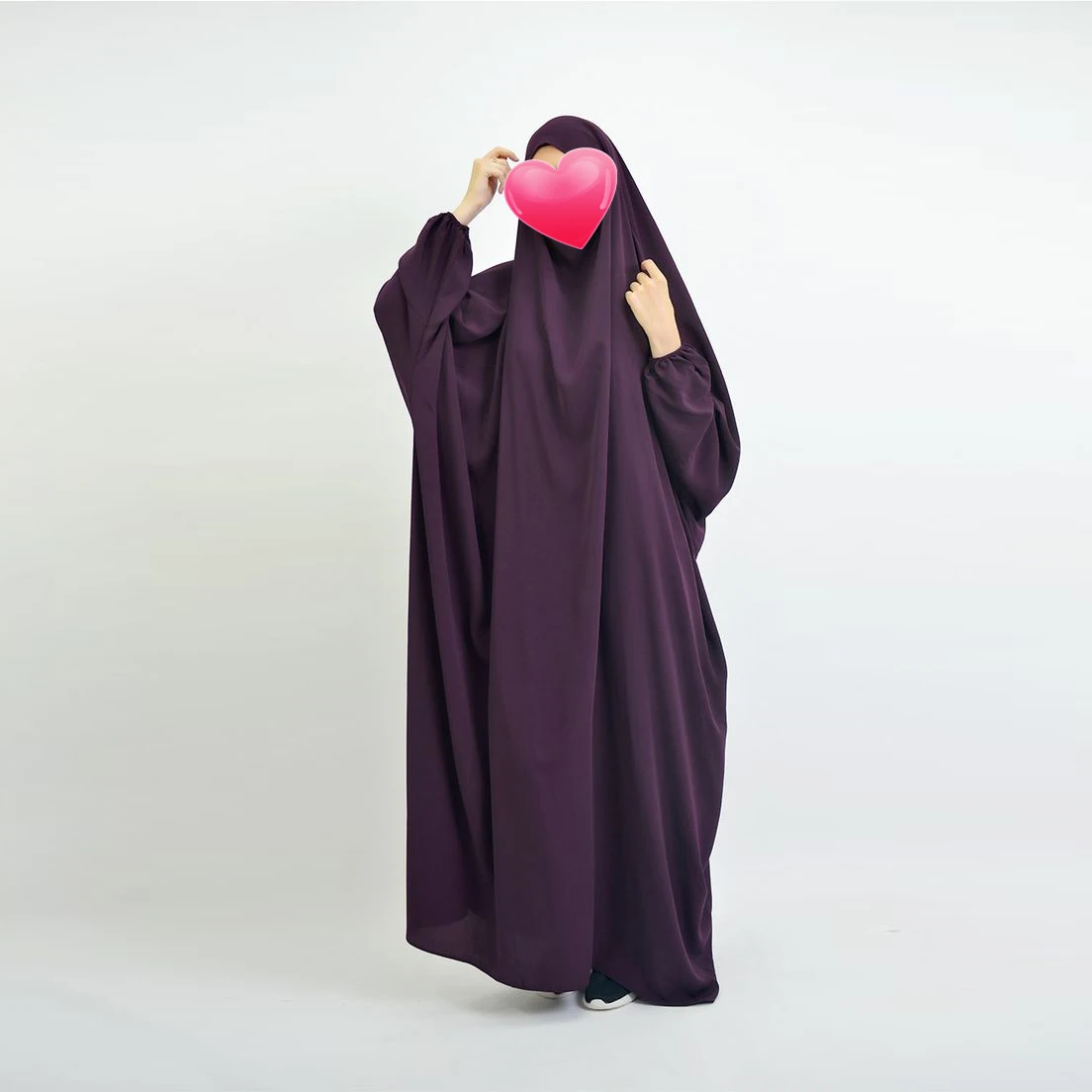 Yibaoli Manufacturer 11 colors ready to ship well made muslim women one piece khimar Jilbab Prayer Dress jilbab