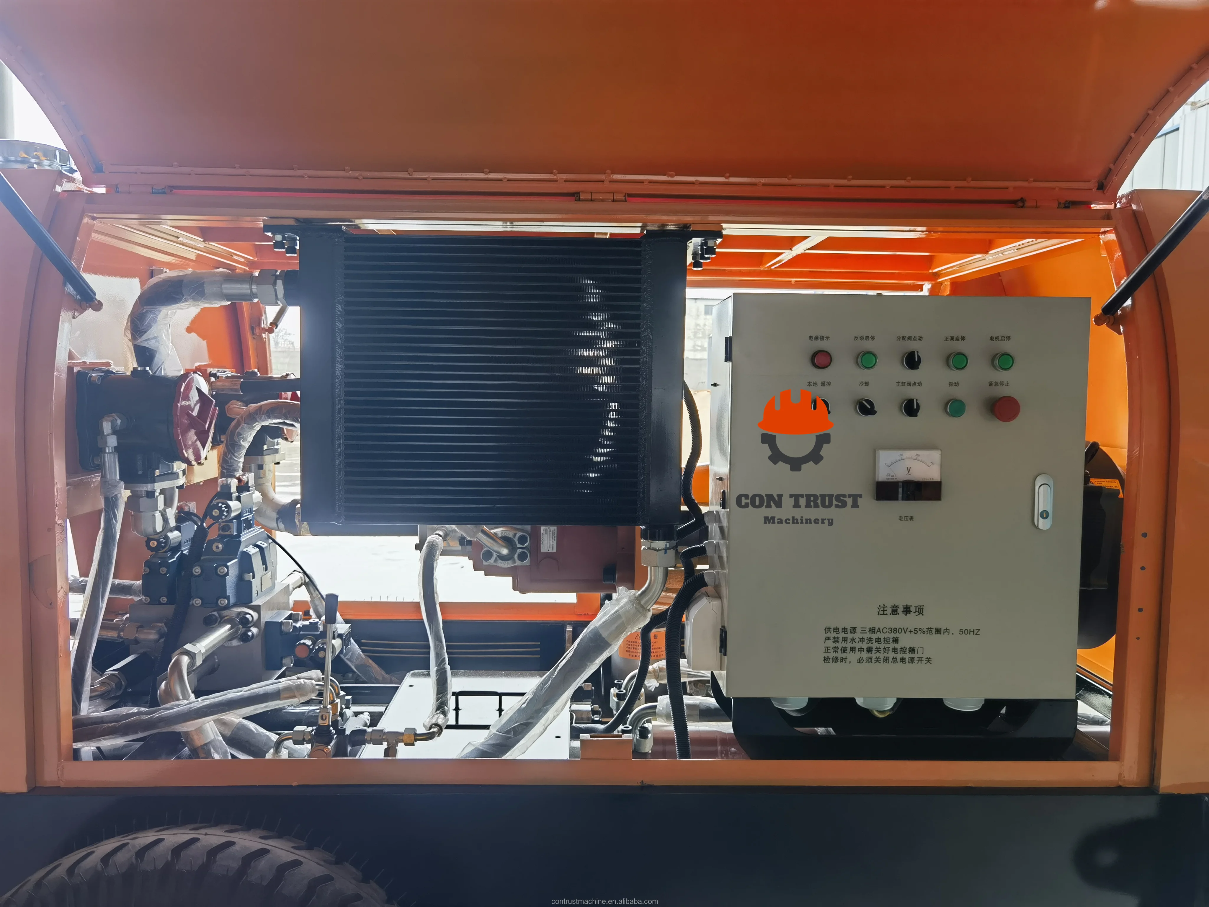 Diesel and Electric Power Type Tow behind Trailer Stationary Station Concrete pump Schwing stetter concrete pumps