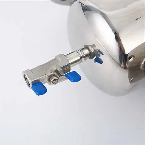 Sanitary Stainless Steel Steam Gas Air Filter Housing