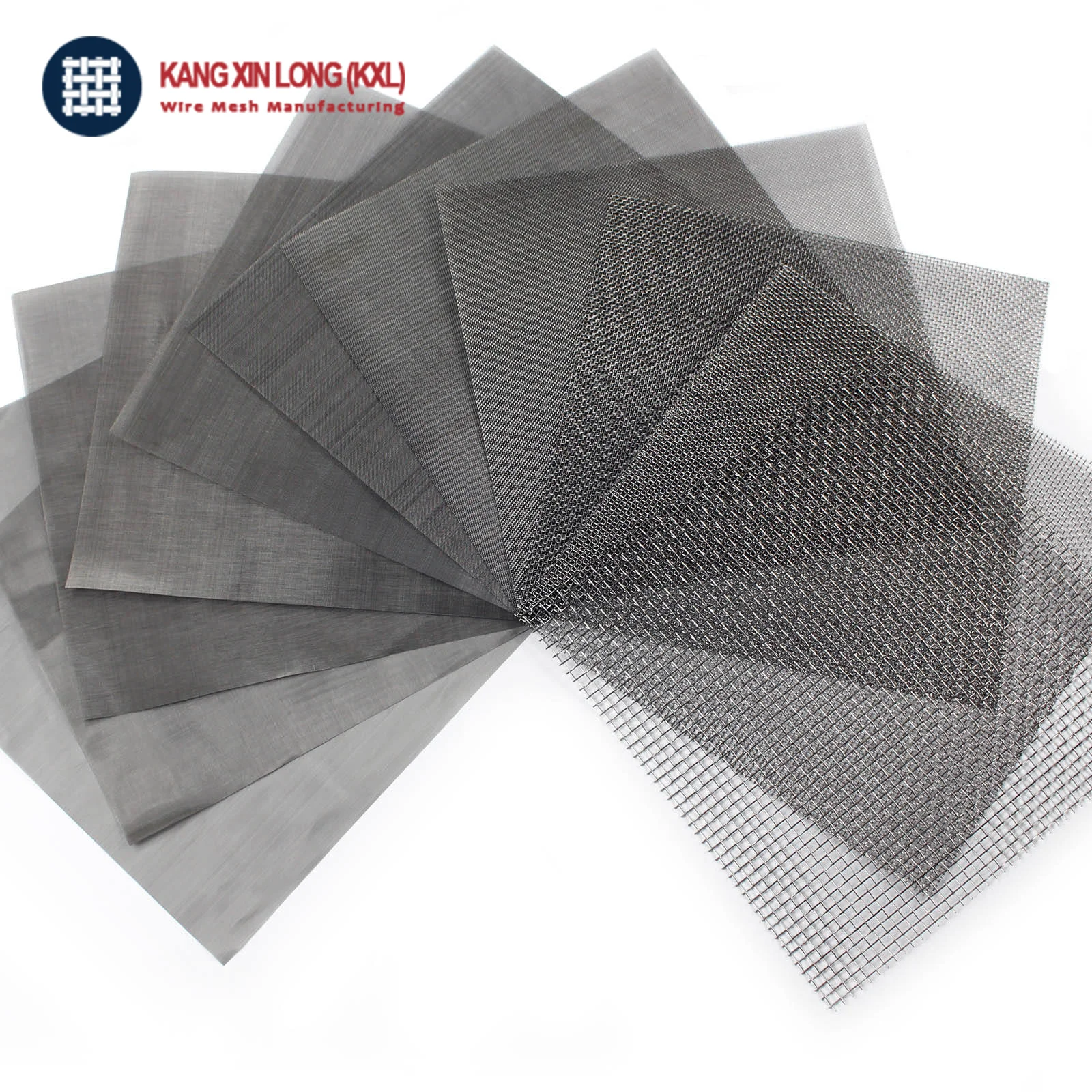 304 316 Fine Twill Weave Stainless Steel Woven Wire Mesh Uses Sieving and Filtration