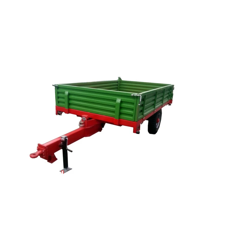 10 tons Durable Farm Hydraulic Dump Air Brake Trailer Agri Trailer