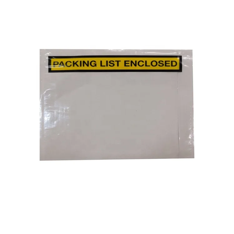 
Enclosed Express Custom Mailing For Packing List and Invoice 