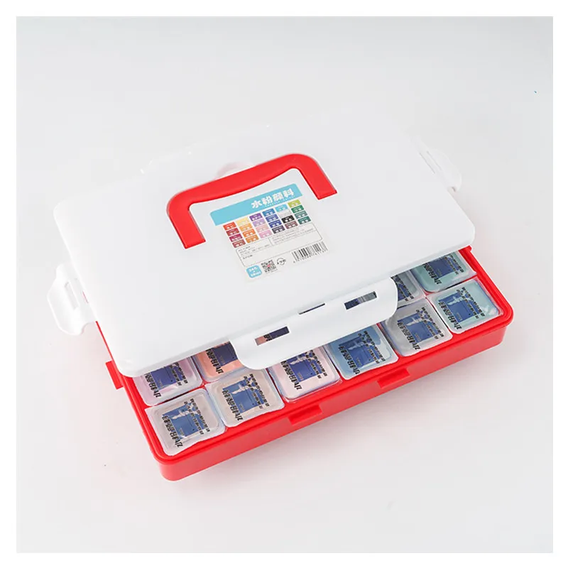 Набор для профессиональной гуаши, 18, 24, 42 цвета, 30 мл, 40 мл, 80 мл, набор для детской гуаши