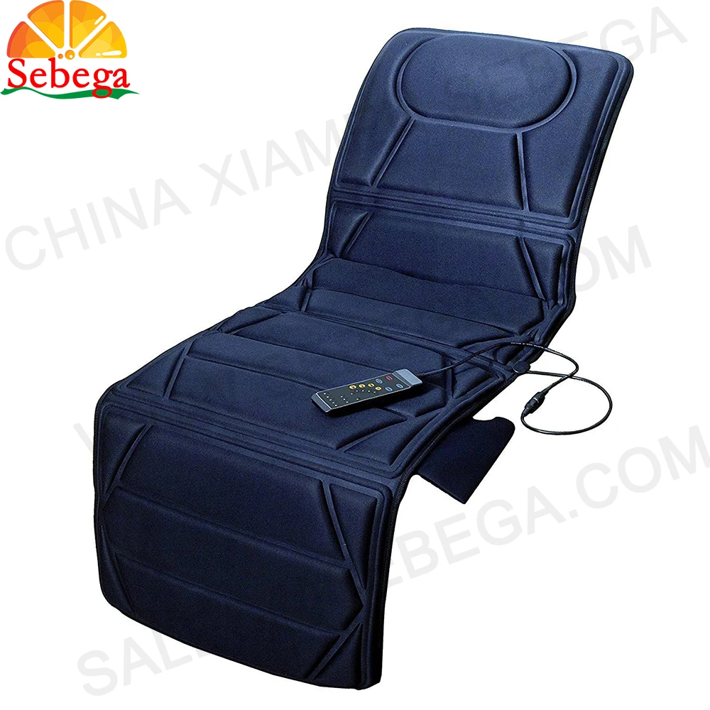As Seen On TV Electric Full Body Heat Massage Mattress Pad Vibration Back Massage mattress