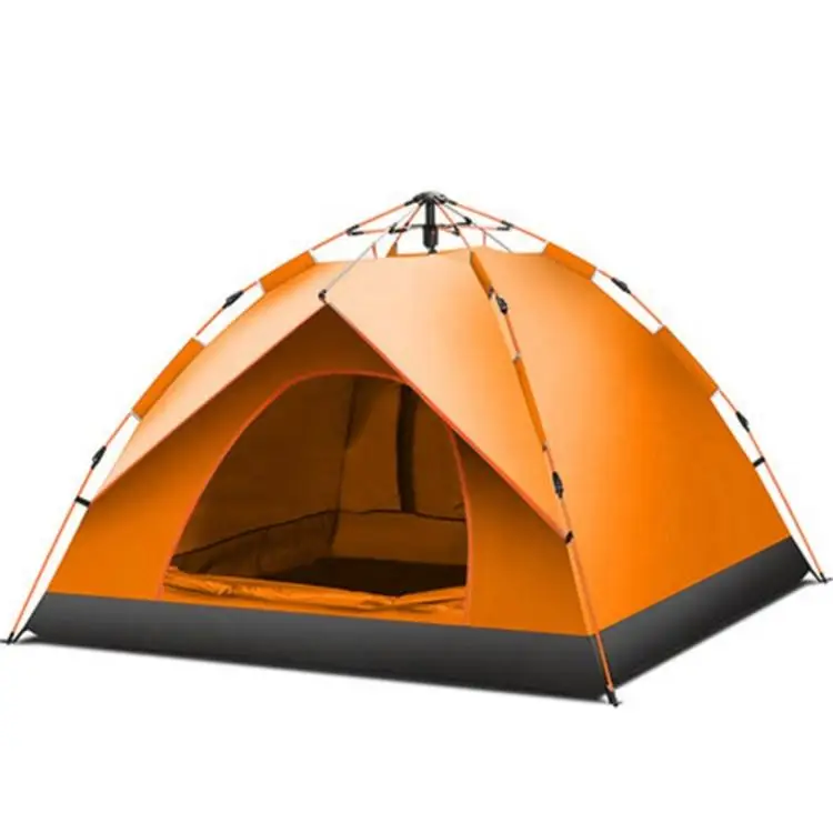 Easy setup 6 people outdoor Ultralight camping tent Fabric manufacture Pop up camping Backpack tent for sale beach tent