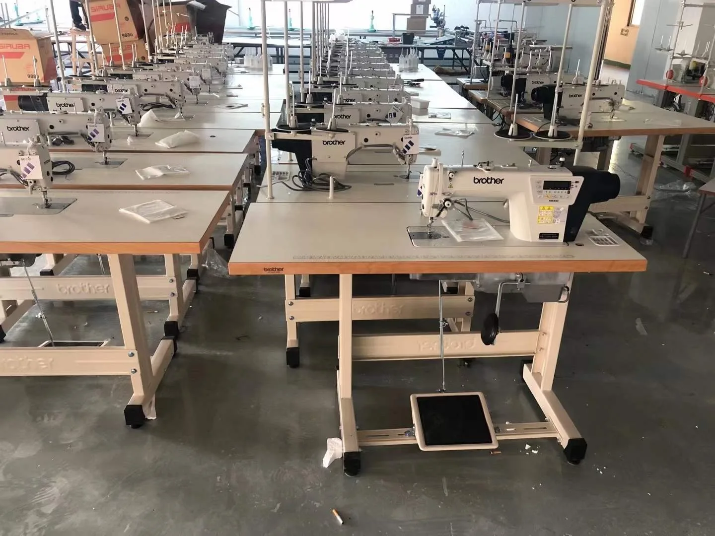 High quality new JAPAN brand Brother 7250 Single Needle Stitcher Machine industry sewing machine