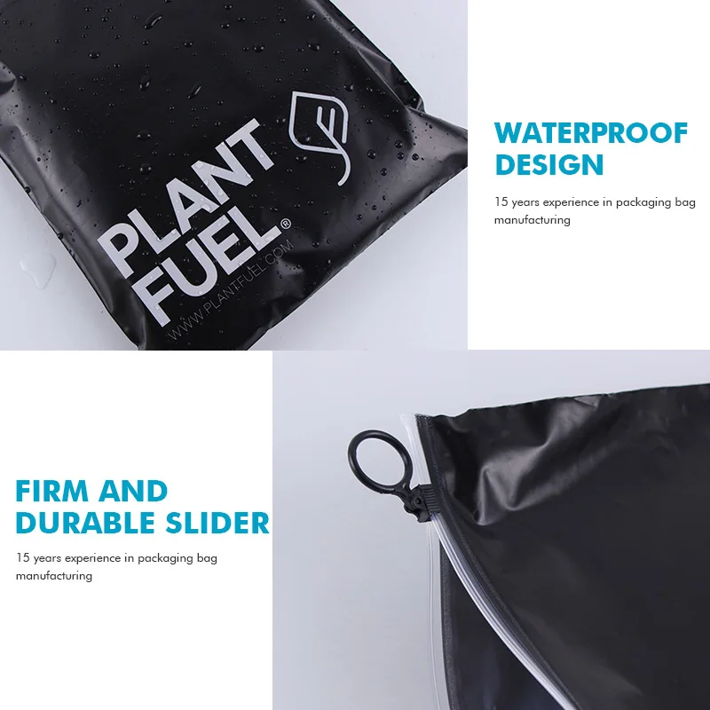  eco friendly biodegradable zip lock plastic bags for clothes small custom printed clothing packaging zipper