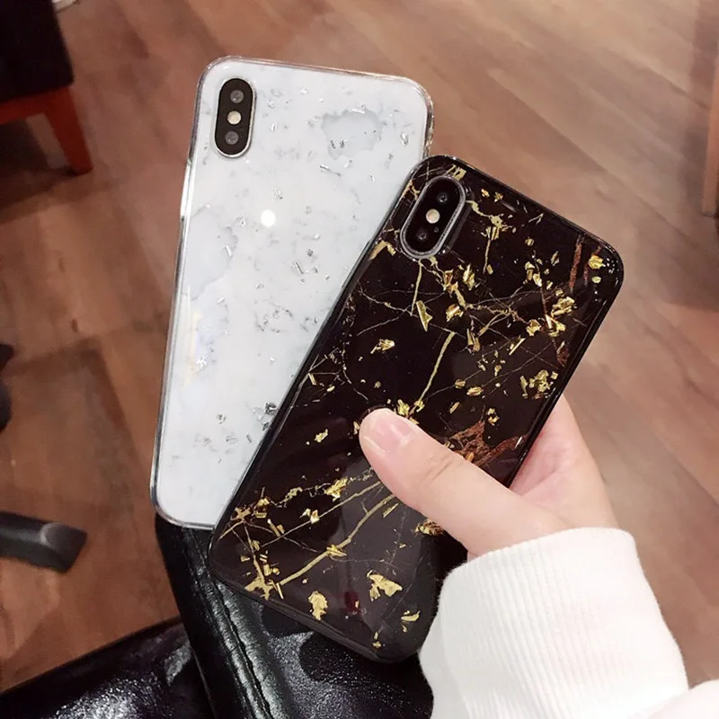  Блестящий блестящий чехол для телефона из ТПУ iphone Аксессуары мобильных