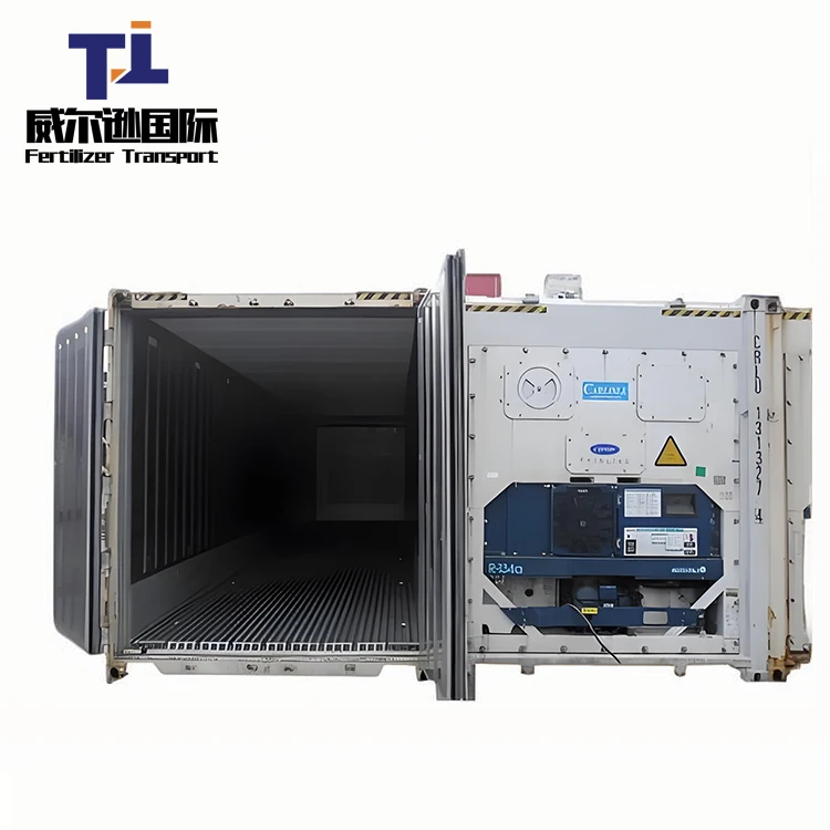 Freezer Containers 40HC Steel Reefer Containers for Cold Storage at Sea