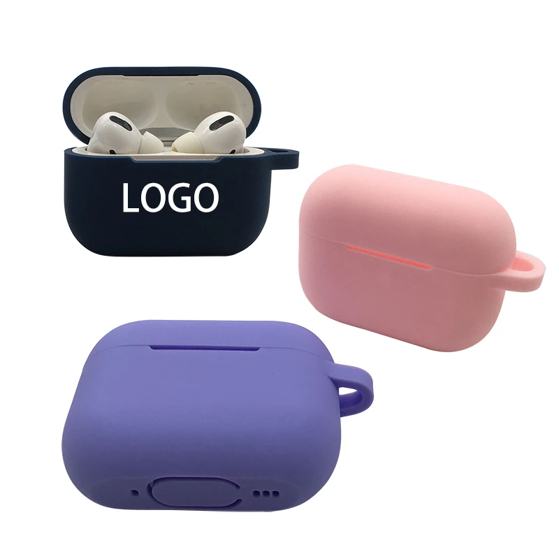 Silicone Cover Case for Airpods Pro Protective Skin Cover for Wireless  Earphone Multicolor silicone headphone cover case