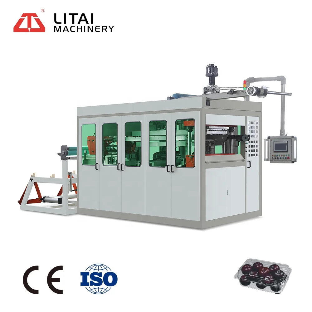 
Automatic Plastic Tea Cup Making Thermoforming Machine For Sale 