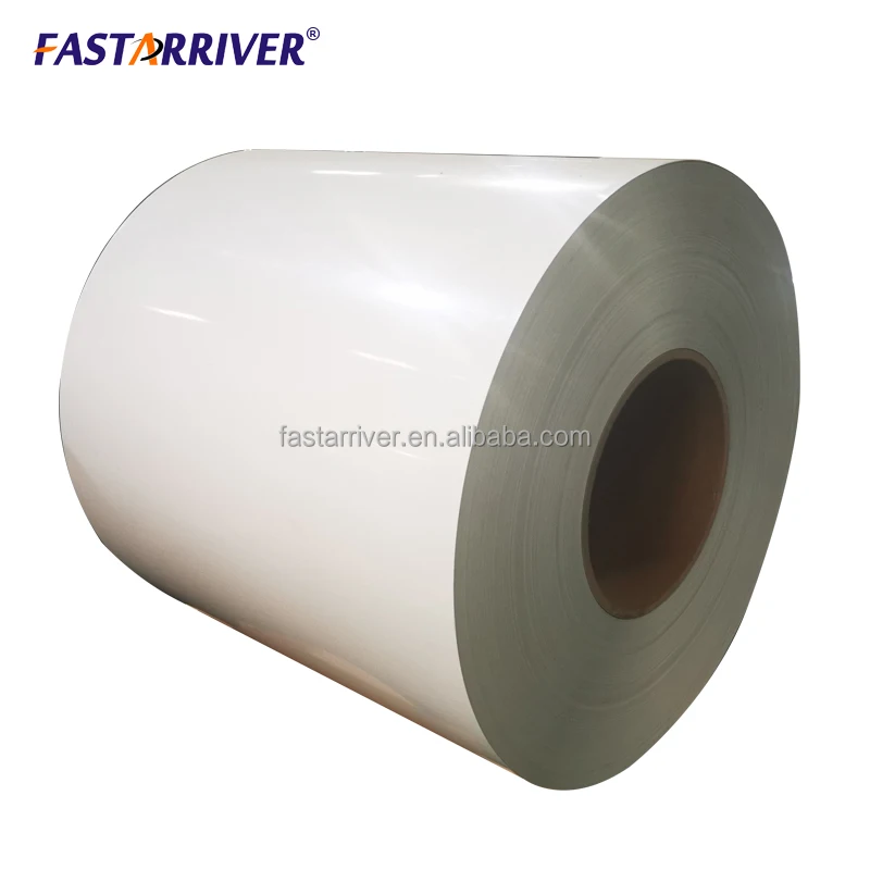 Предварительно окрашенная алюминиевая катушка белого цвета для отделки 3003 0,8 мм
