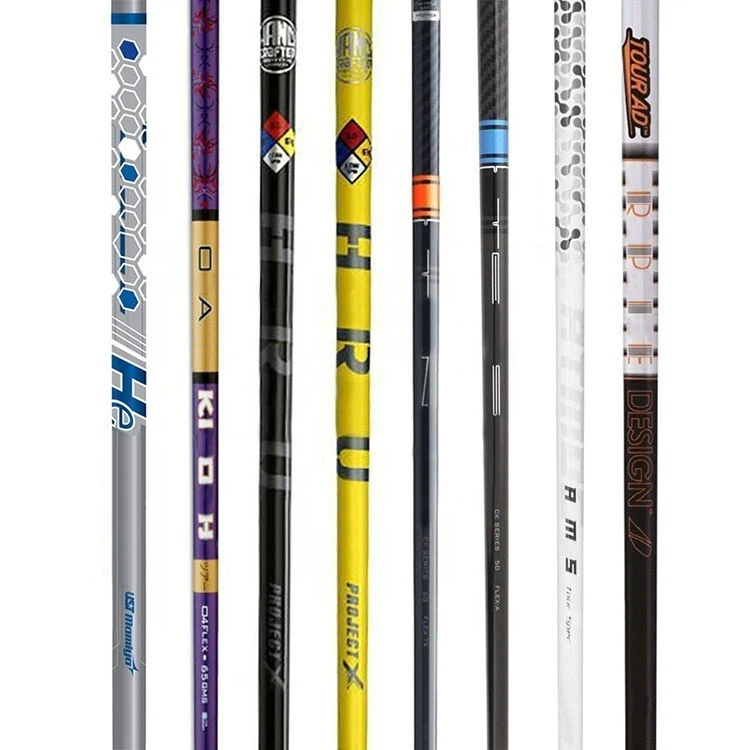 OEM New Design Golf Shafts Wholesale Graphite Custom Logo Golf Club Shaft Light Weight Carbon Fiber Golf Shaft