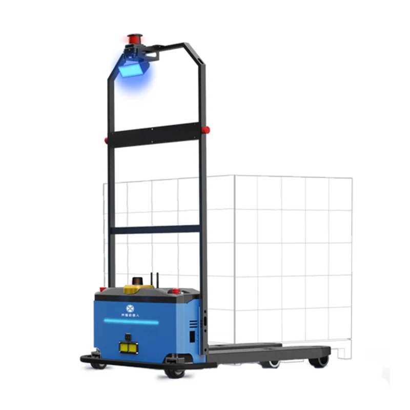 High Efficiency Navigation Remote Control Warehouse Forklift AGV