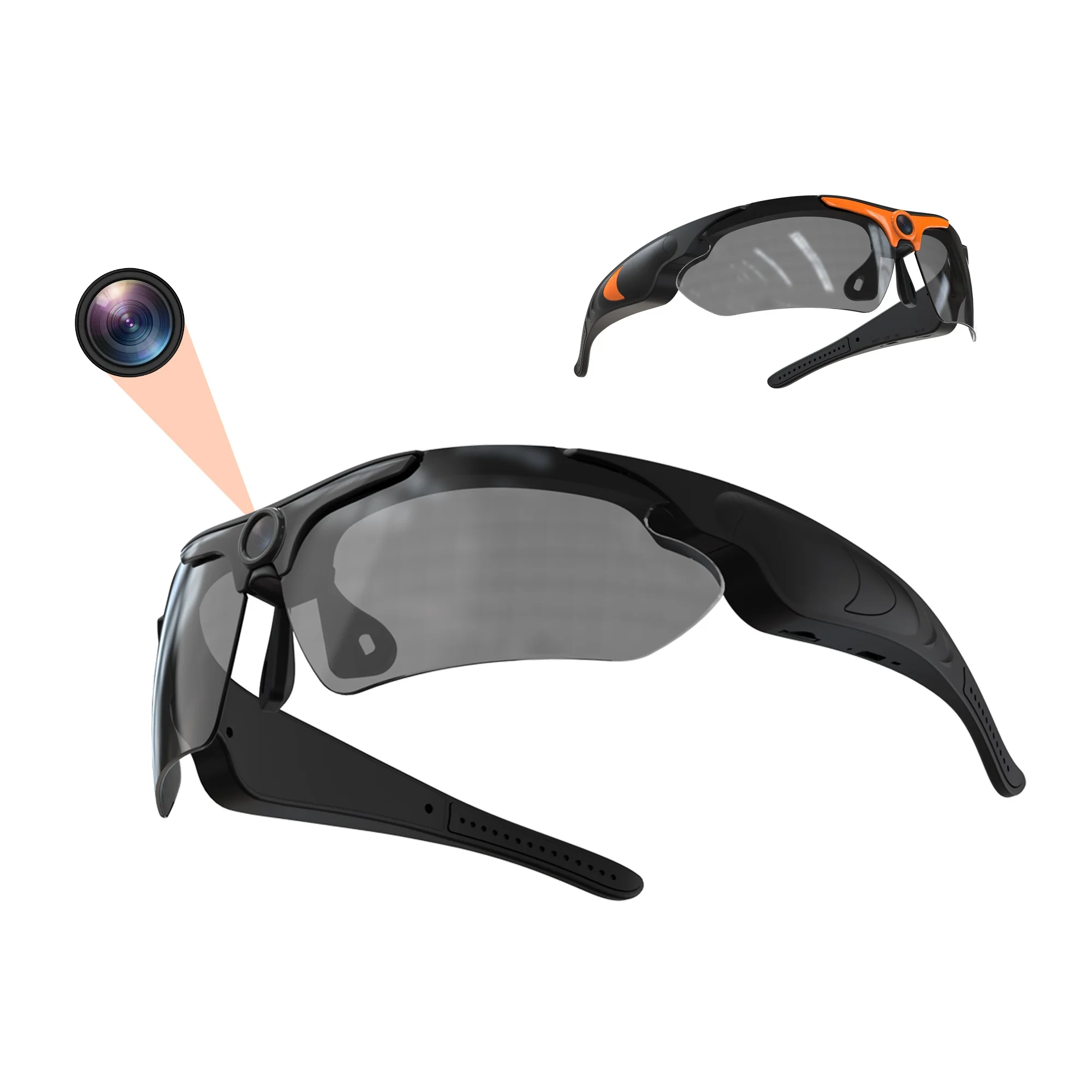Outdoor 1080P HD Eyewear Camera Glasses Video Recording Sport Sunglasses DVR Photo With Polarized UV lens