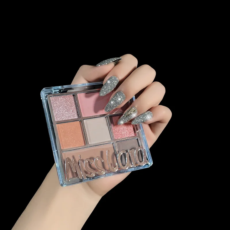 Top Selling Eye Makeup Natural Shimmer High Pigment Makeup Glitter Eyeshadow Palette Private Label Eye Shadow