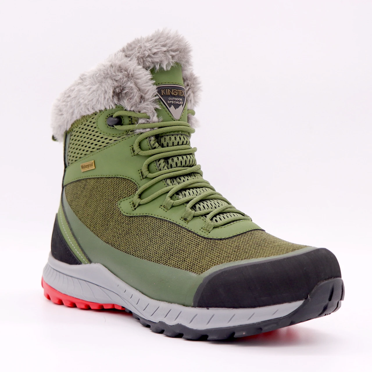 D12256-B high-quality waterproof keep-warm anti-slip winter snow boots