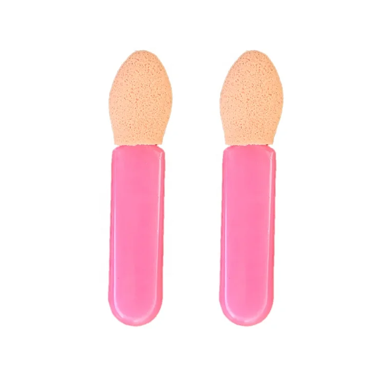 
Factory Direct Selling Cheap One-end Disposable Eyeshadow Sponge Applicator with Foam Tip 