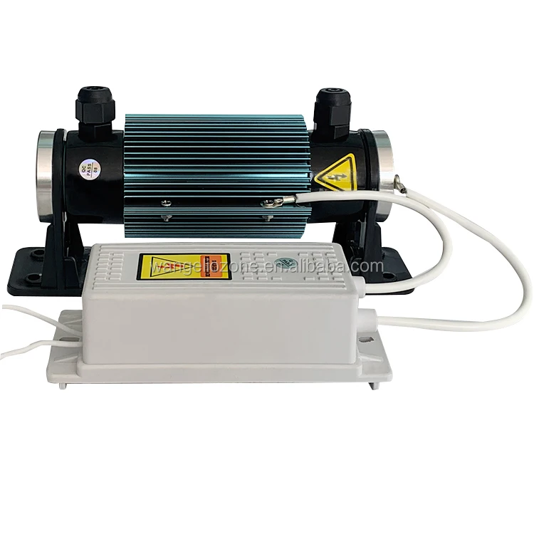 Hot sale double air cooling 5g/h ozone generator quartz tube cell kit