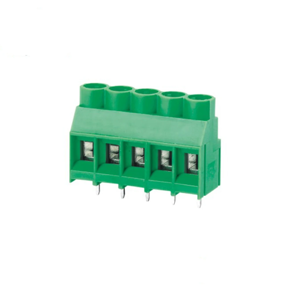 6.35 mm 7.62mm pitch terminal block bigger current 30A 300V  rising clamp pcb screw terminal block electronic connector for PCB