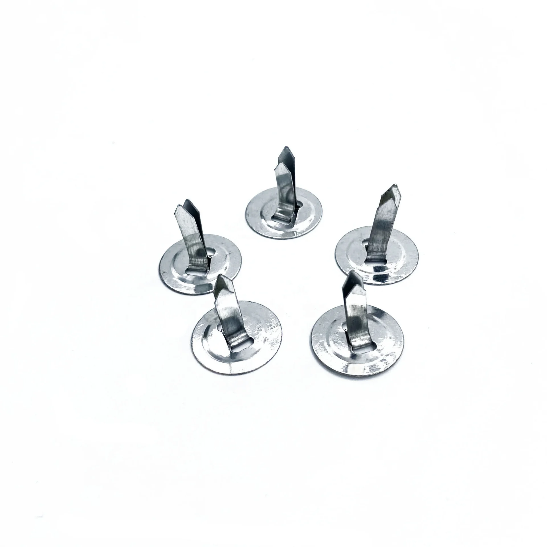 Tinplate metal sliver color round  paper file  fastener