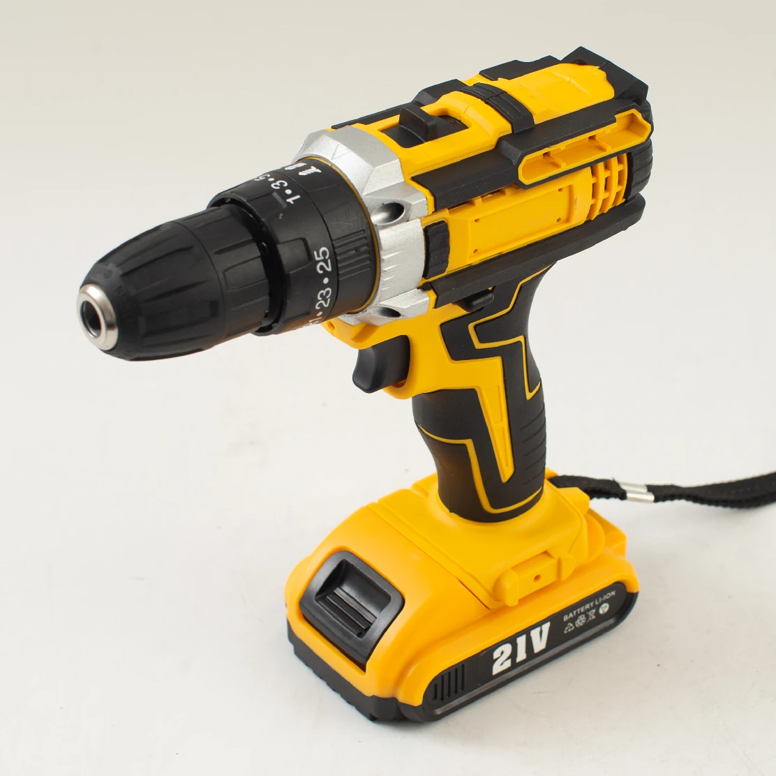 OEM Heavy Duty Drilling Machines Portable Screwdriver Rotary Hammer 18v Cordless Drill with Lithium Battery