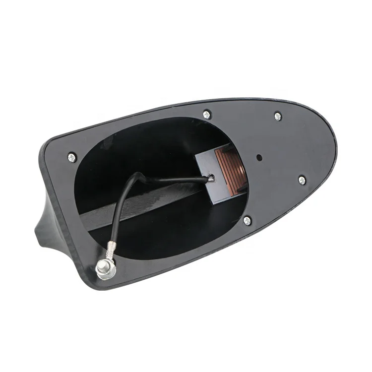 Yuechi Wireless Outdoor carbon Fiber Shark Fin Antenna Roof Decoration Car Radio AM/FM Shark Fin Roof For Universal