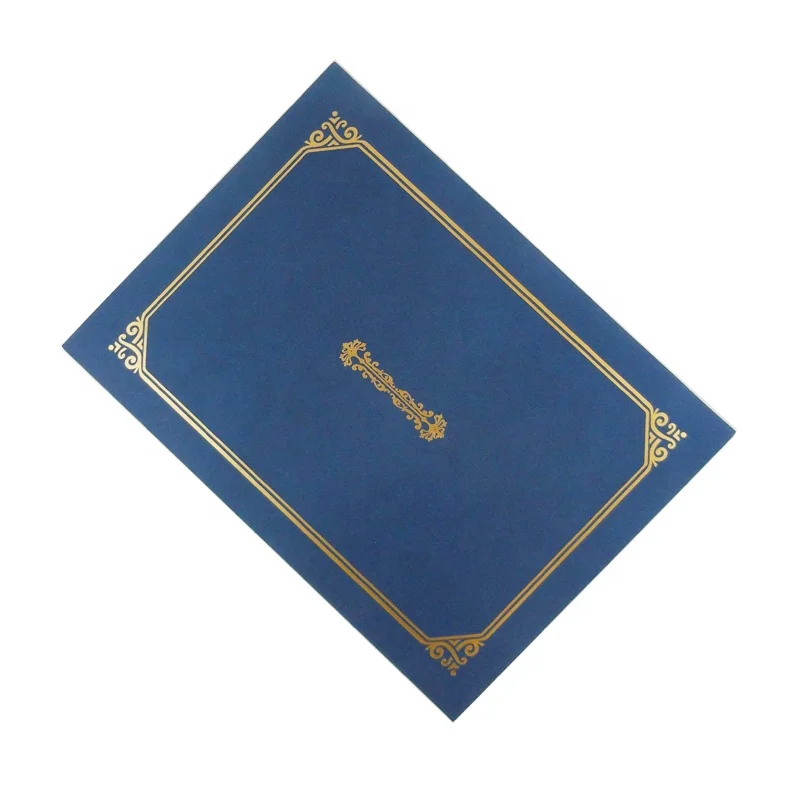 Custom Certificate Holder and Hot Print Mark, Leather Certificate Folder, School Diploma Folder