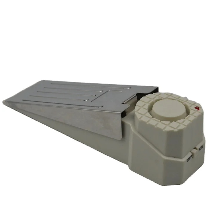 Portable Anti-theft 130dB Door Wedge Alarm Wireless Smart Window Vibration Sensor Mini Door Stopper Alarm for Home Security