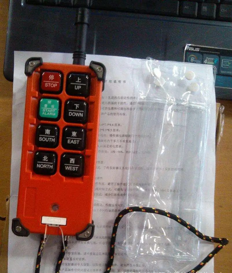 Hoist Crane Wireless remote control Industrial Channel Lift Radio F21-E1B waterproof wireless remote control