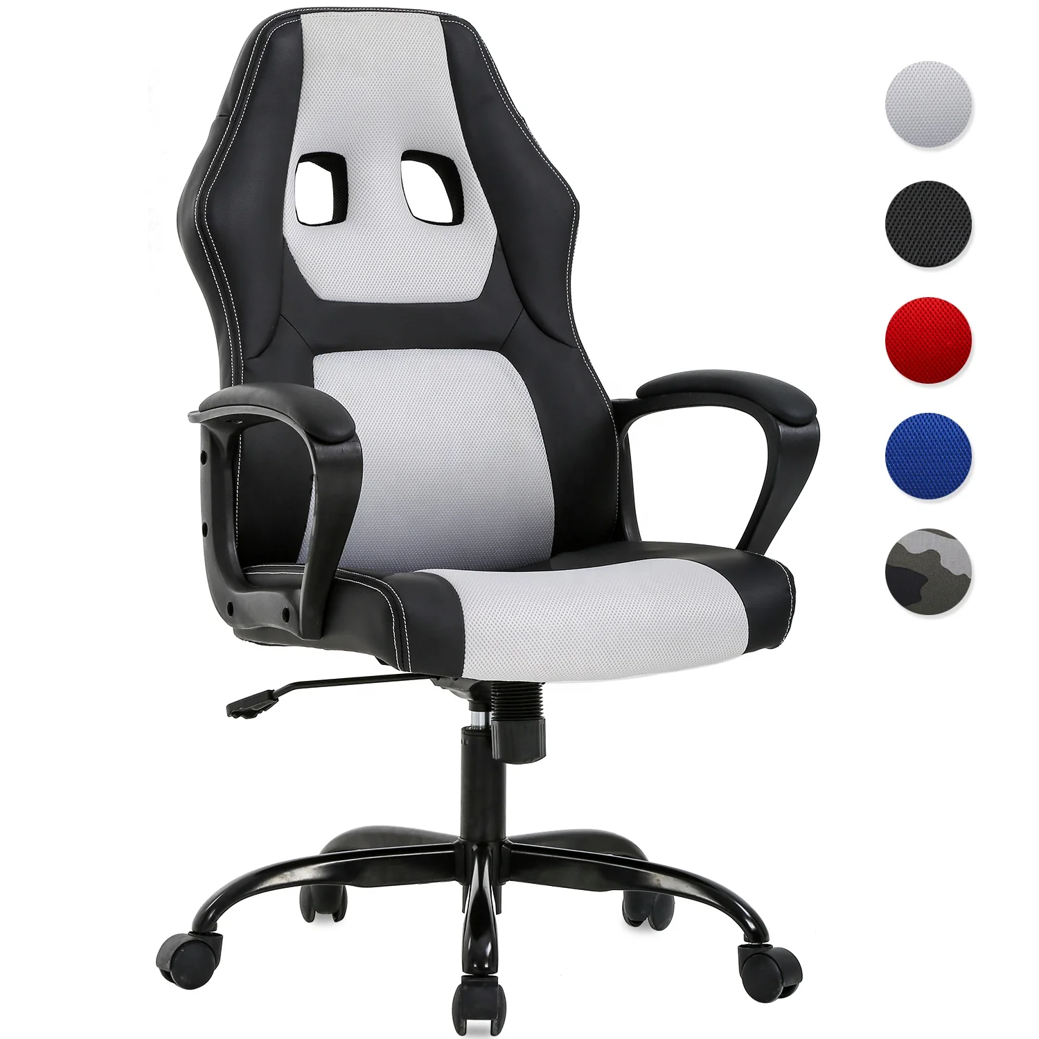 
Amazon Hot Sale Synthetic Leather Computer Gaming Chair Cheap Modern Racing Chair 