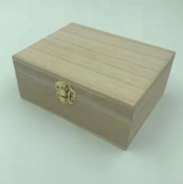 small wooden sliding lid box/wooden storage box with sliding lid/small wooden packaging box